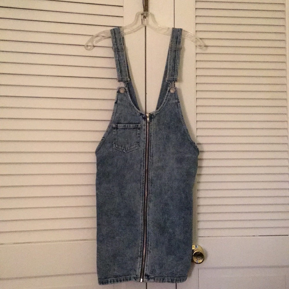 Vintage Jean Overall Dress